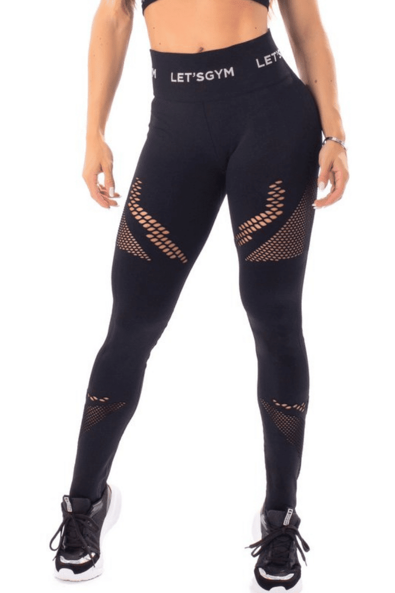 Legging Seamless Emana Essence Preto