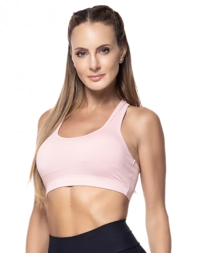 Top Fitness Sedução Rosa