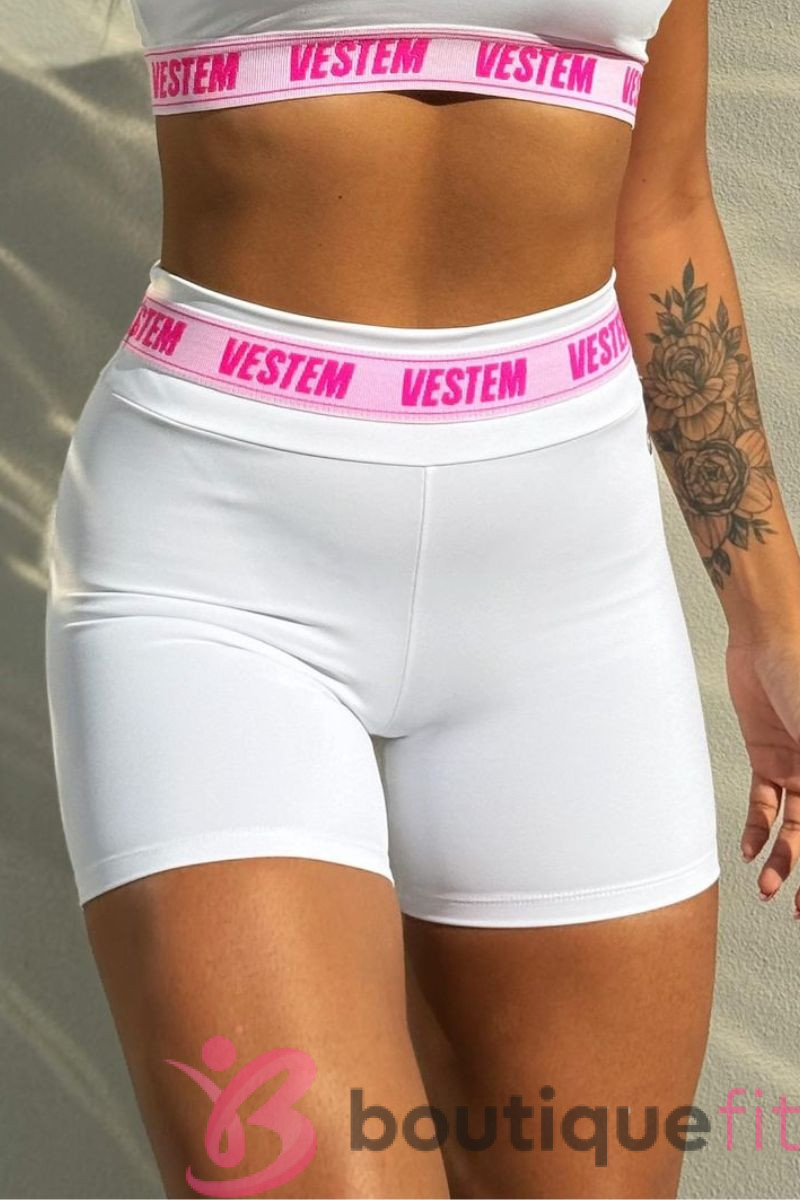 Shorts Fitness Hera Branco