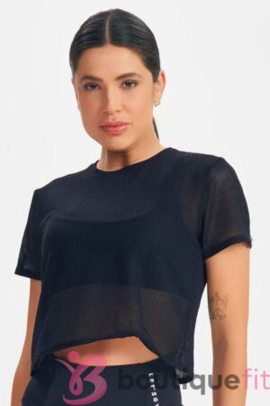Blusa Box Screen Preta