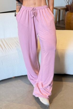 Calça Flow Set Rosa