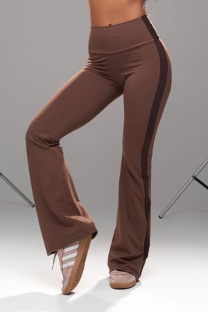 Calça Flare Deep Form Coffee