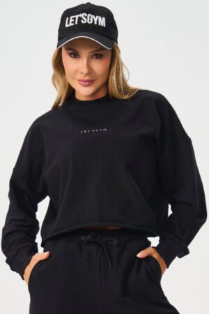 Blusa Moletom Urban Preta