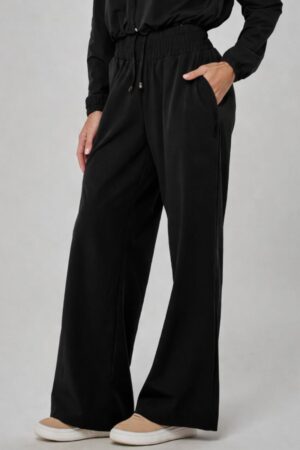 Calça Luxe Crew Reta Preta
