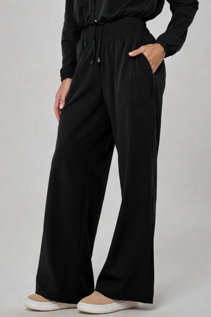 Calça Luxe Crew Reta Preta